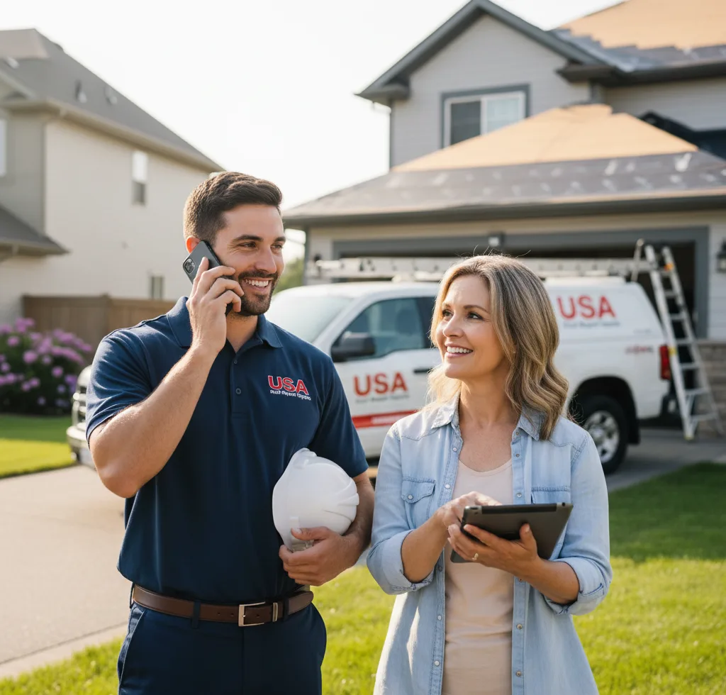USA Roof Repair Experts customer support in Newman Lake